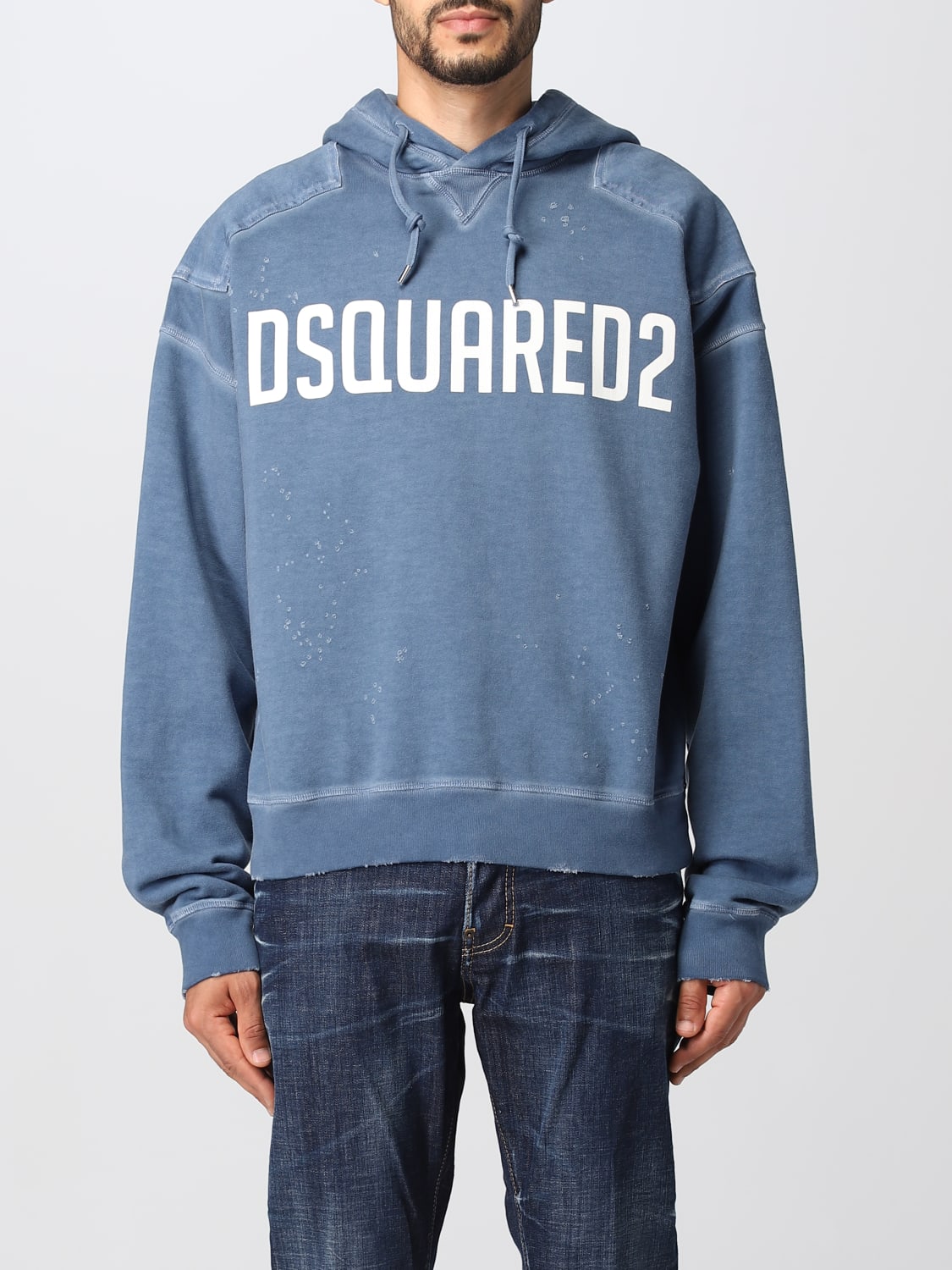 Dsquared2 logo hot sale sweatshirt