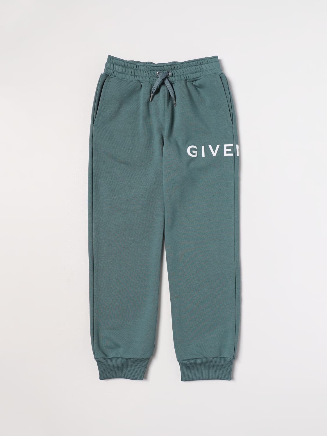 Givenchy pants in printed logo cotton