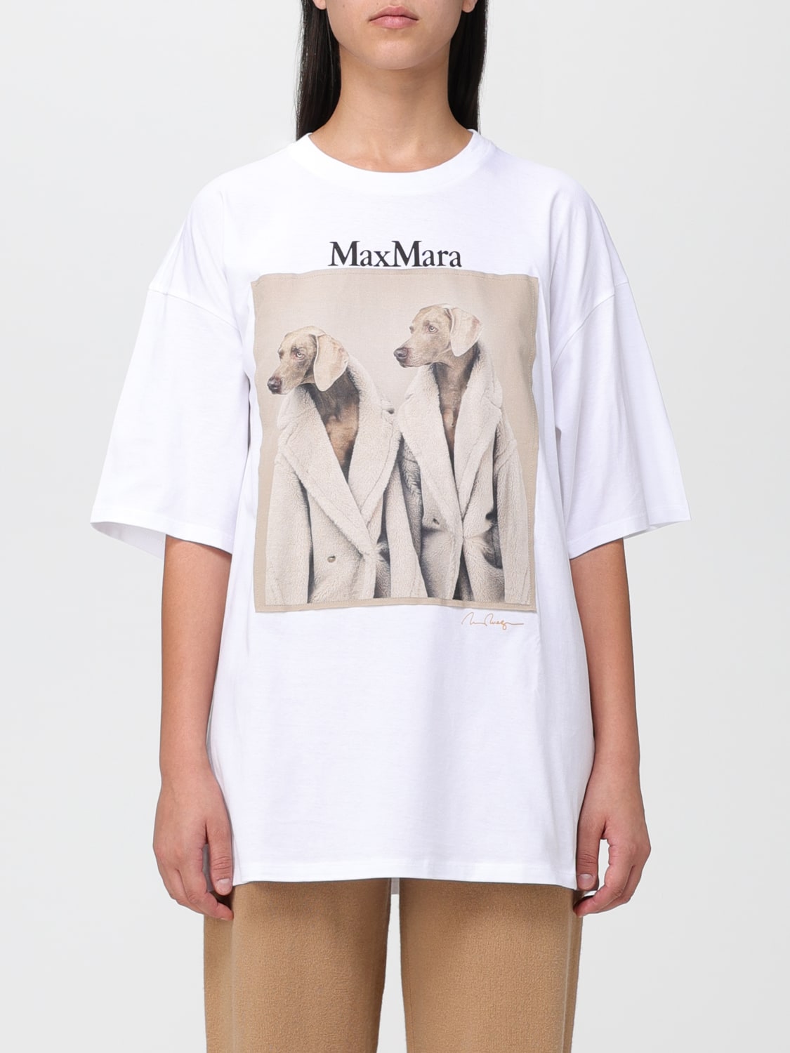MAX MARA：Tシャツ レディース - ホワイト | GIGLIO.COMオンラインの ...