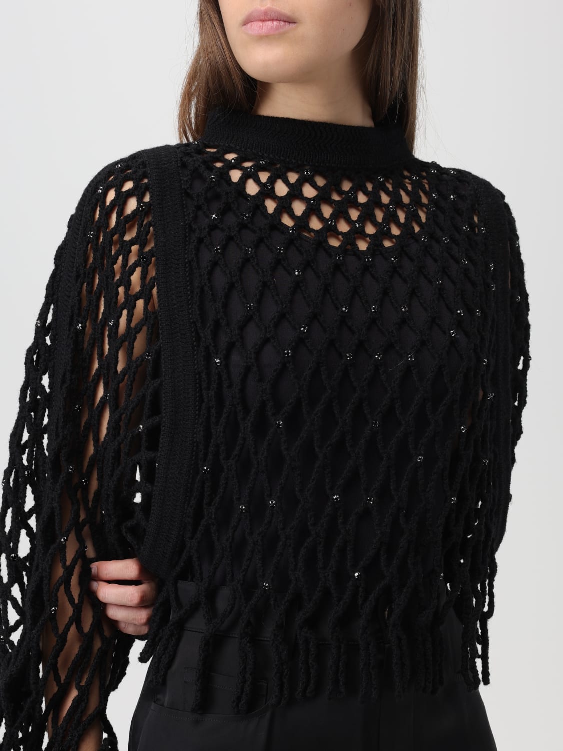 MAX MARA: sweater for woman - Black  Max Mara sweater 2313660137600 online  at