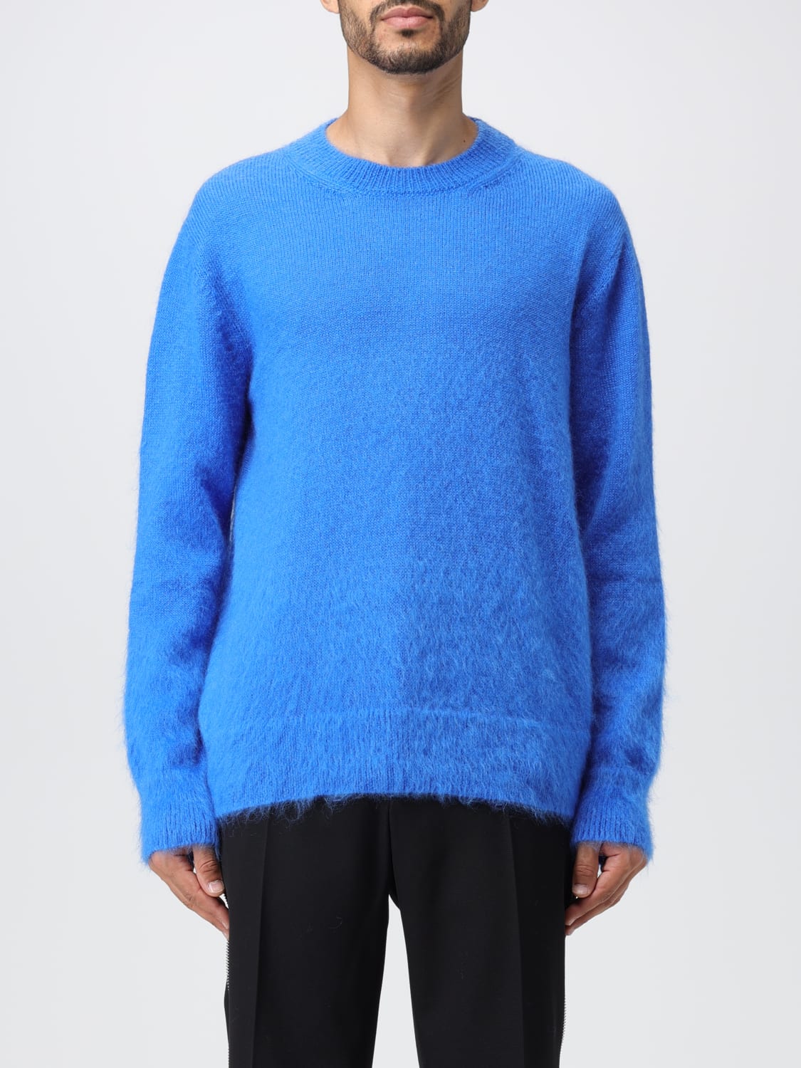 OFF WHITE jumper for men Navy Off White jumper