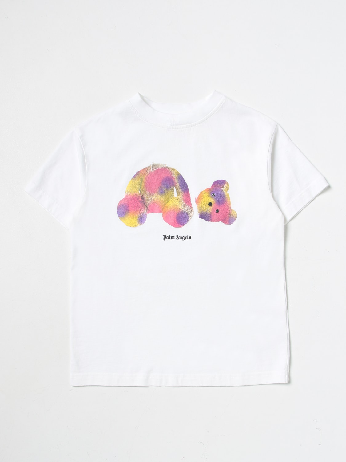 T-shirt with teddy bear Palm Angels