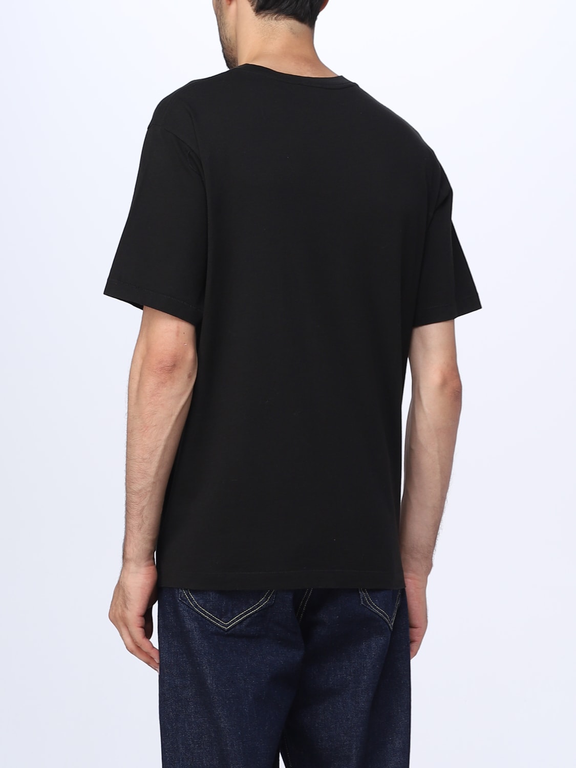 KENZO: Flower cotton t-shirt - Black | KENZO t-shirt FC65TS4124SG ...