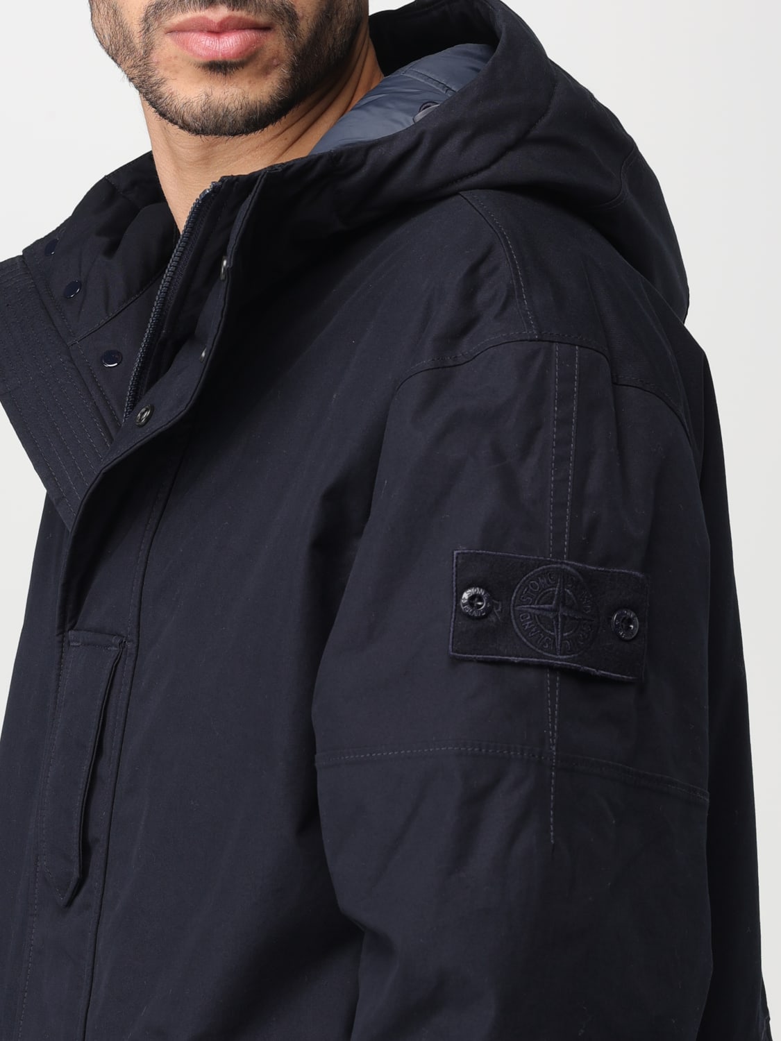 STONE ISLAND: jacket for man - Blue | Stone Island jacket 420F1