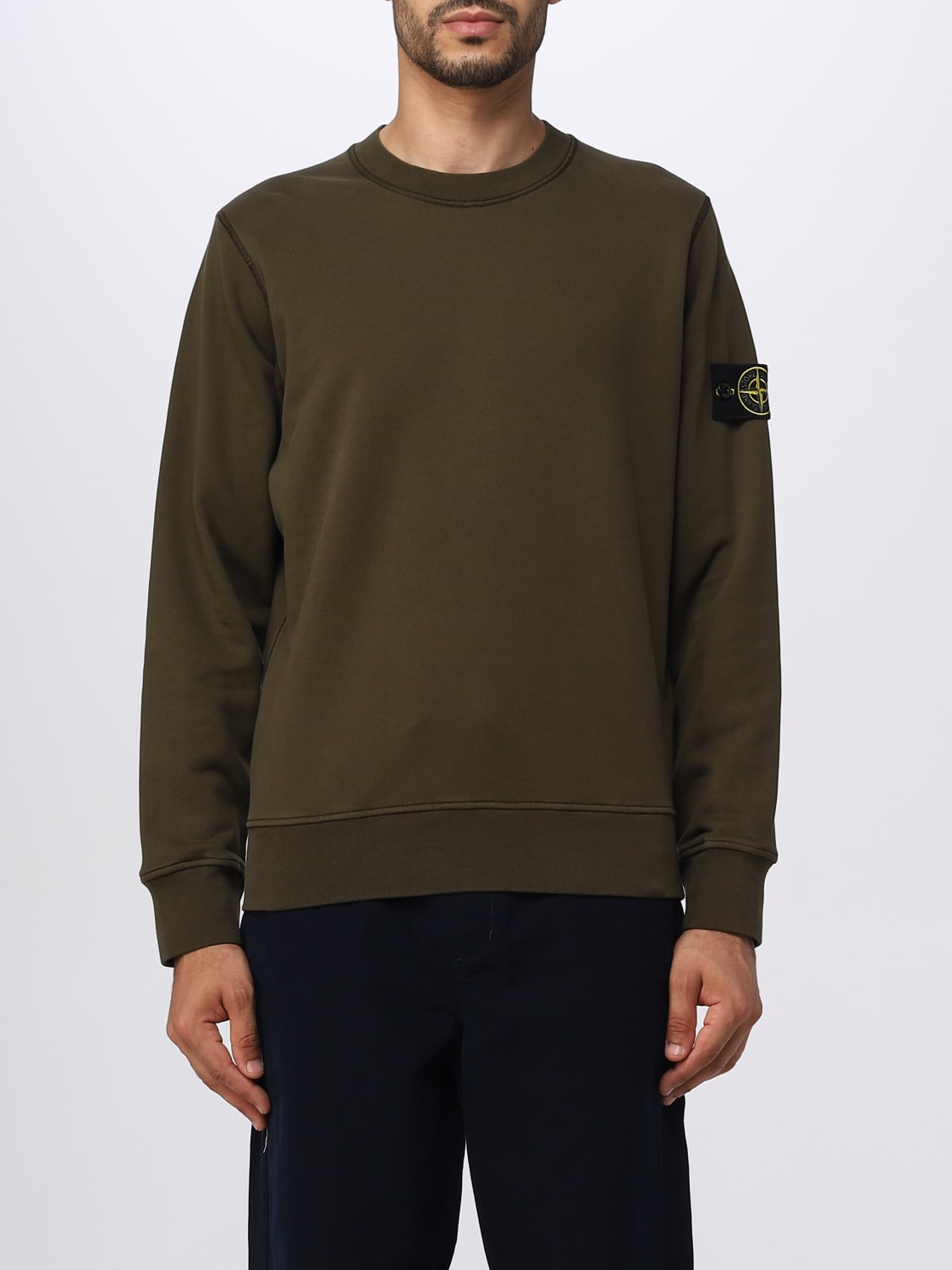 Stone Island Stone Island 63051 Sweatshirt Orange