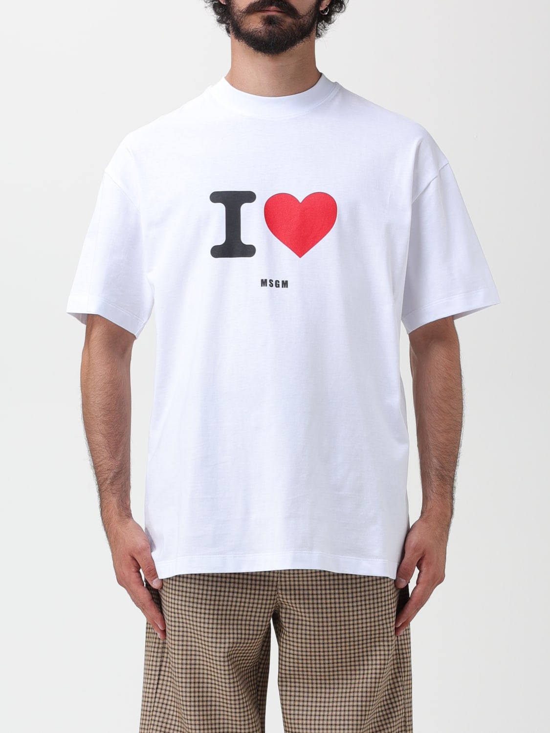 Msgm cotton t-shirt