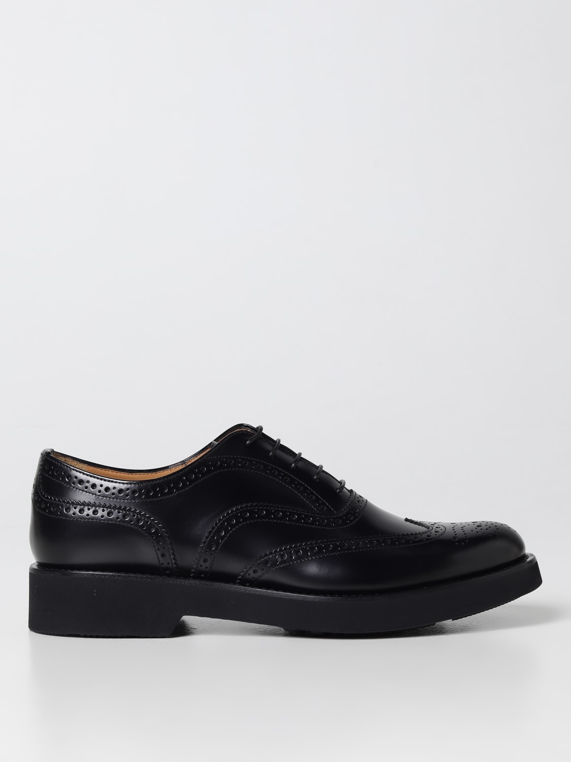 Church's Burwood derby shoes in brushed leather