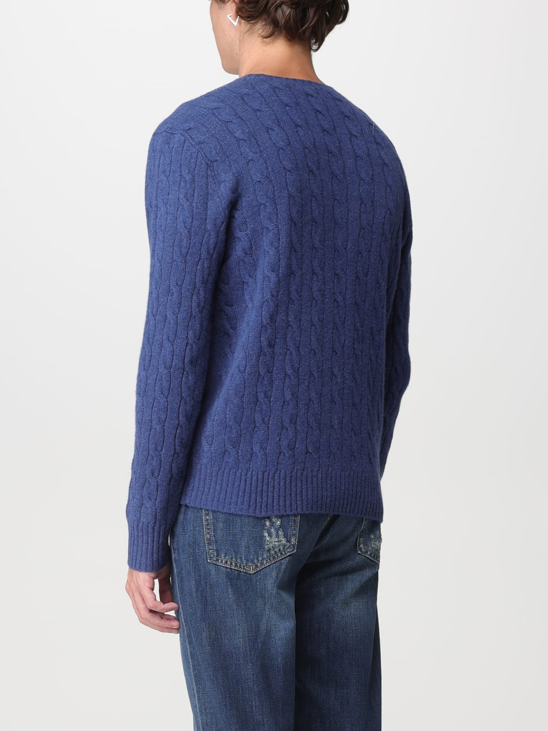 POLO RALPH LAUREN Outlet: Sweater men - Blue | POLO RALPH LAUREN