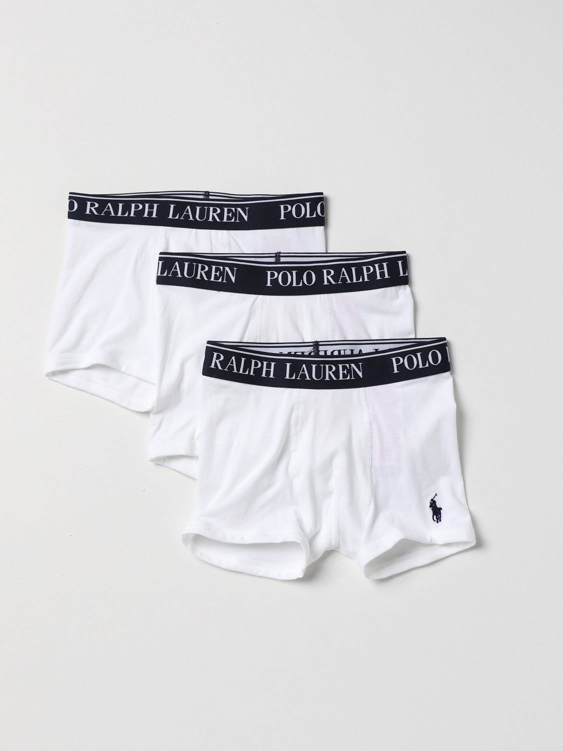 POLO RALPH LAUREN: Underwear kids - White  POLO RALPH LAUREN underwear  23WMRL9P5015 online at