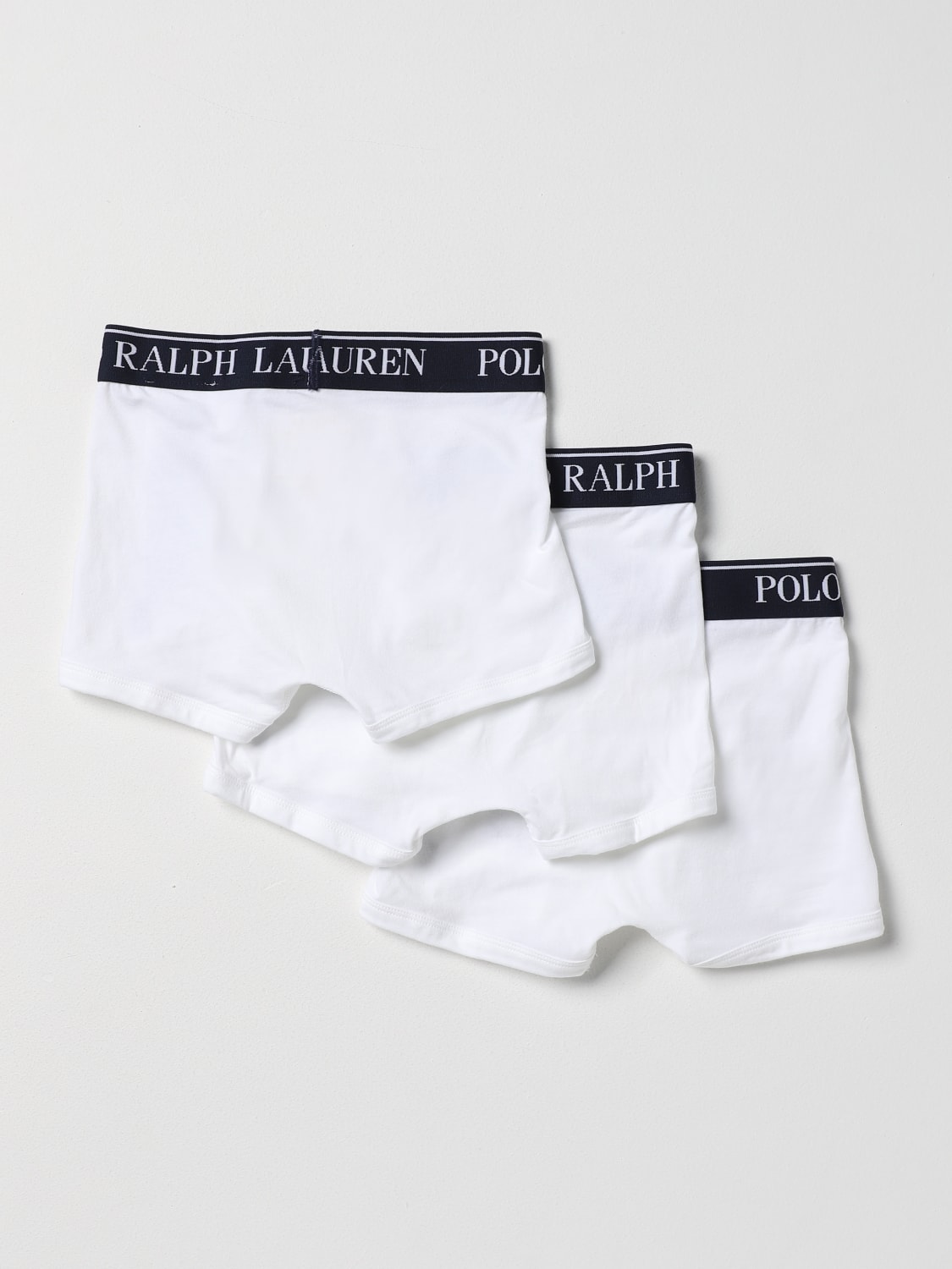 POLO RALPH LAUREN: Underwear kids - White  POLO RALPH LAUREN underwear  23WMRL9P5015 online at