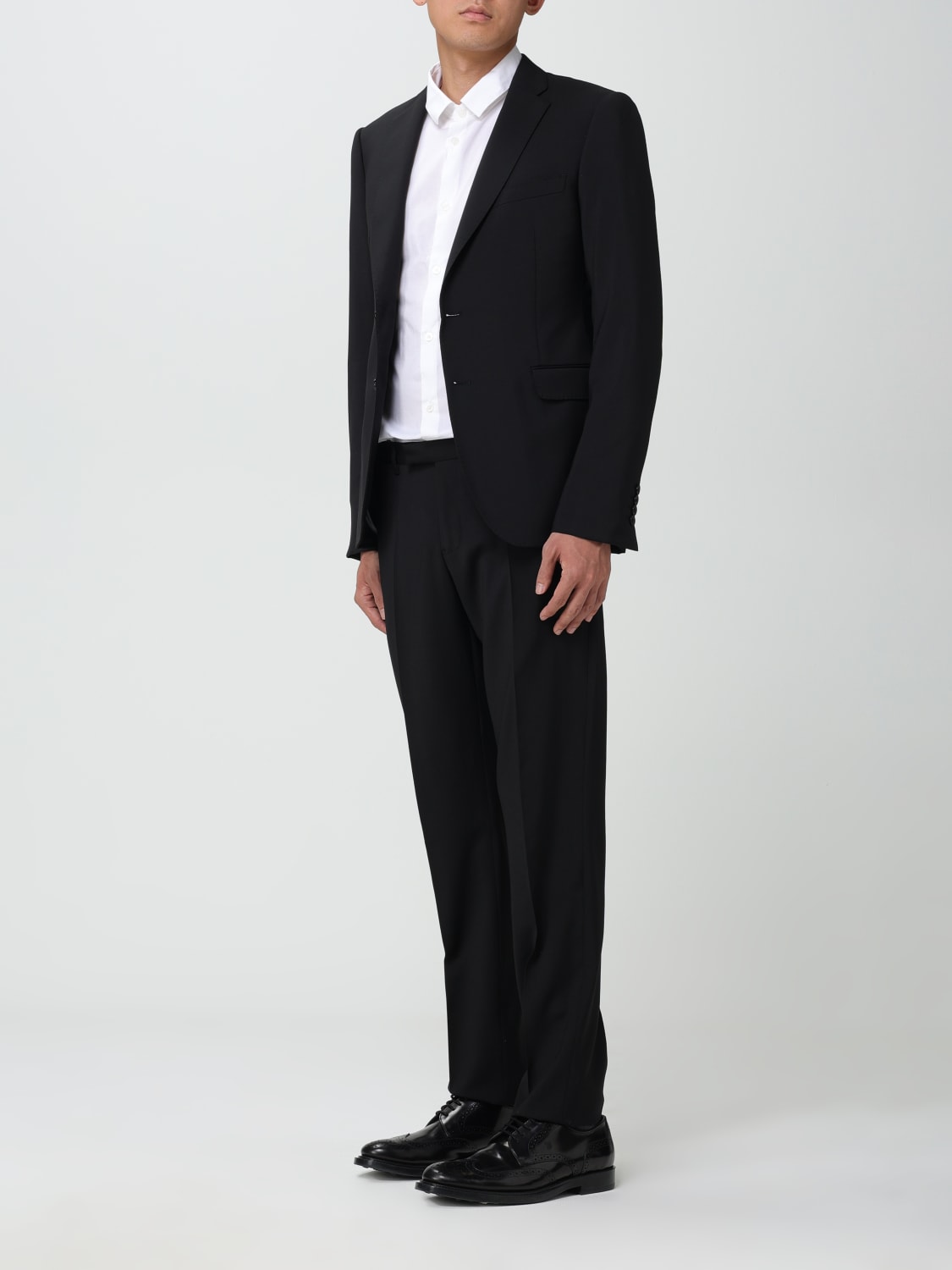 Emporio armani deals black suit