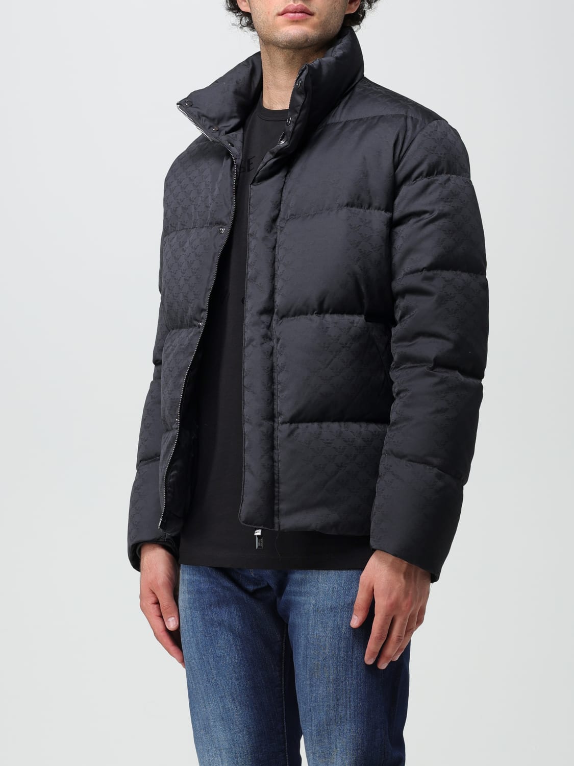 EMPORIO ARMANI: jacket for man - Black | Emporio Armani jacket