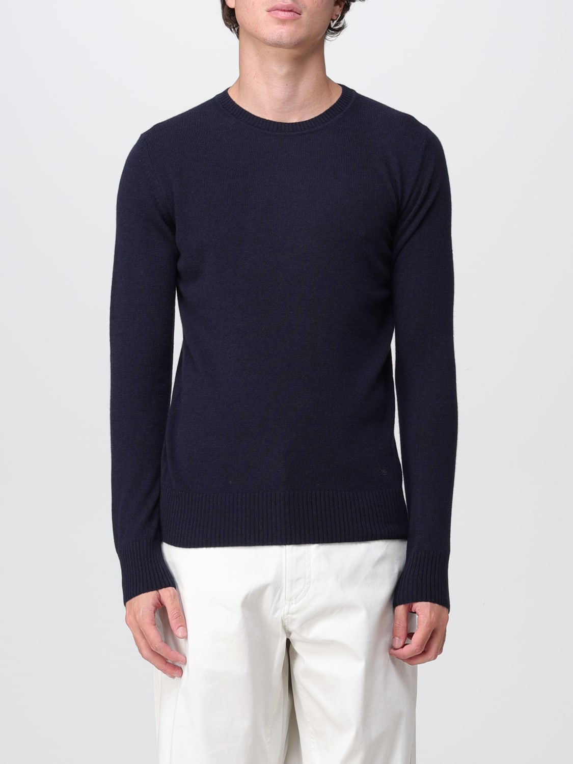 EMPORIO ARMANI sweater for man Blue Emporio Armani sweater