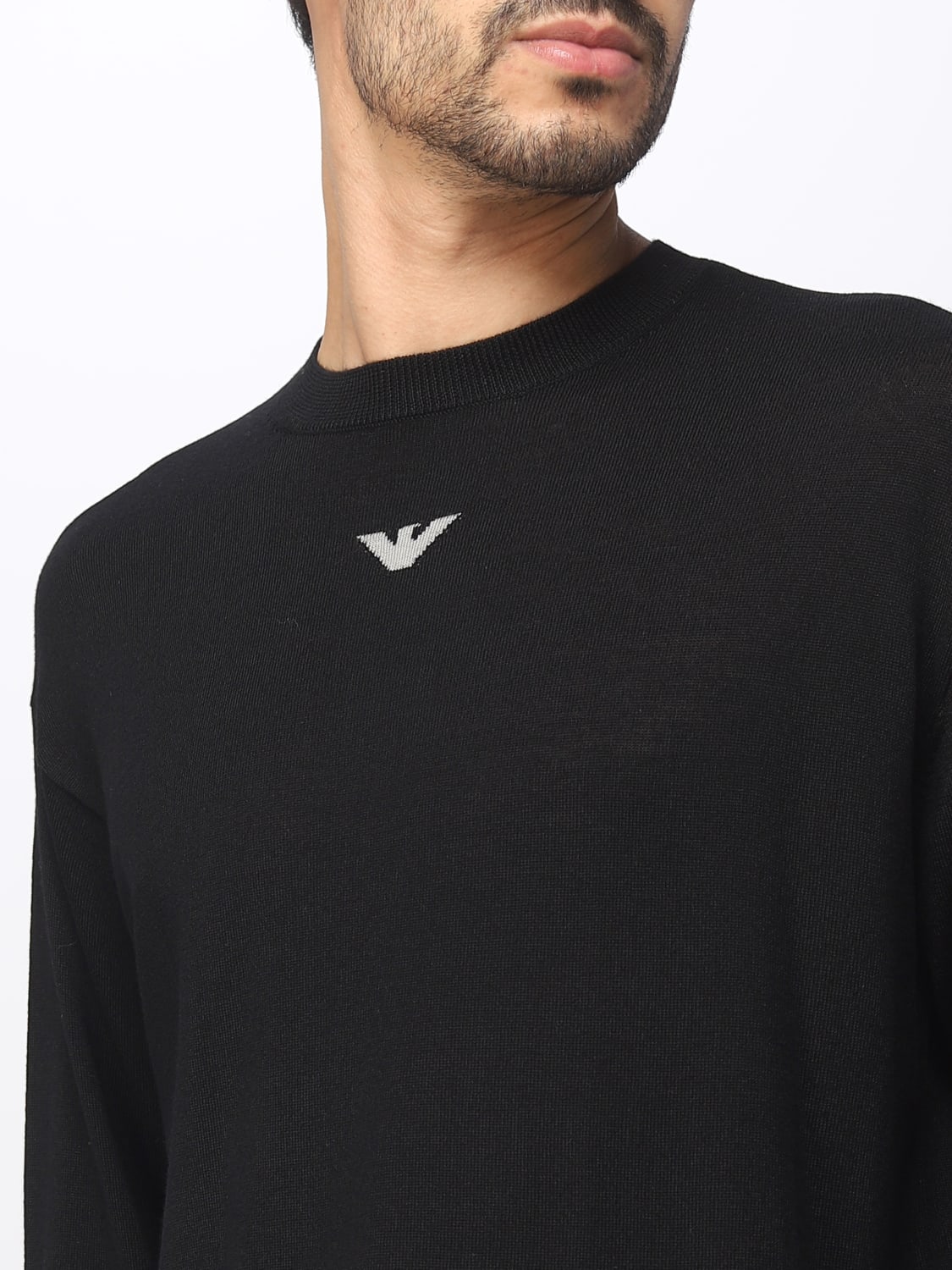 Sweatshirt, Regular Fit EA7, Black