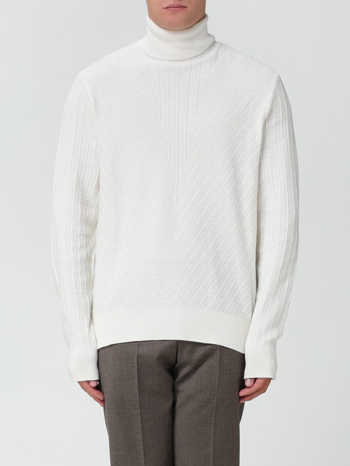 Armani exchange deals white sweater