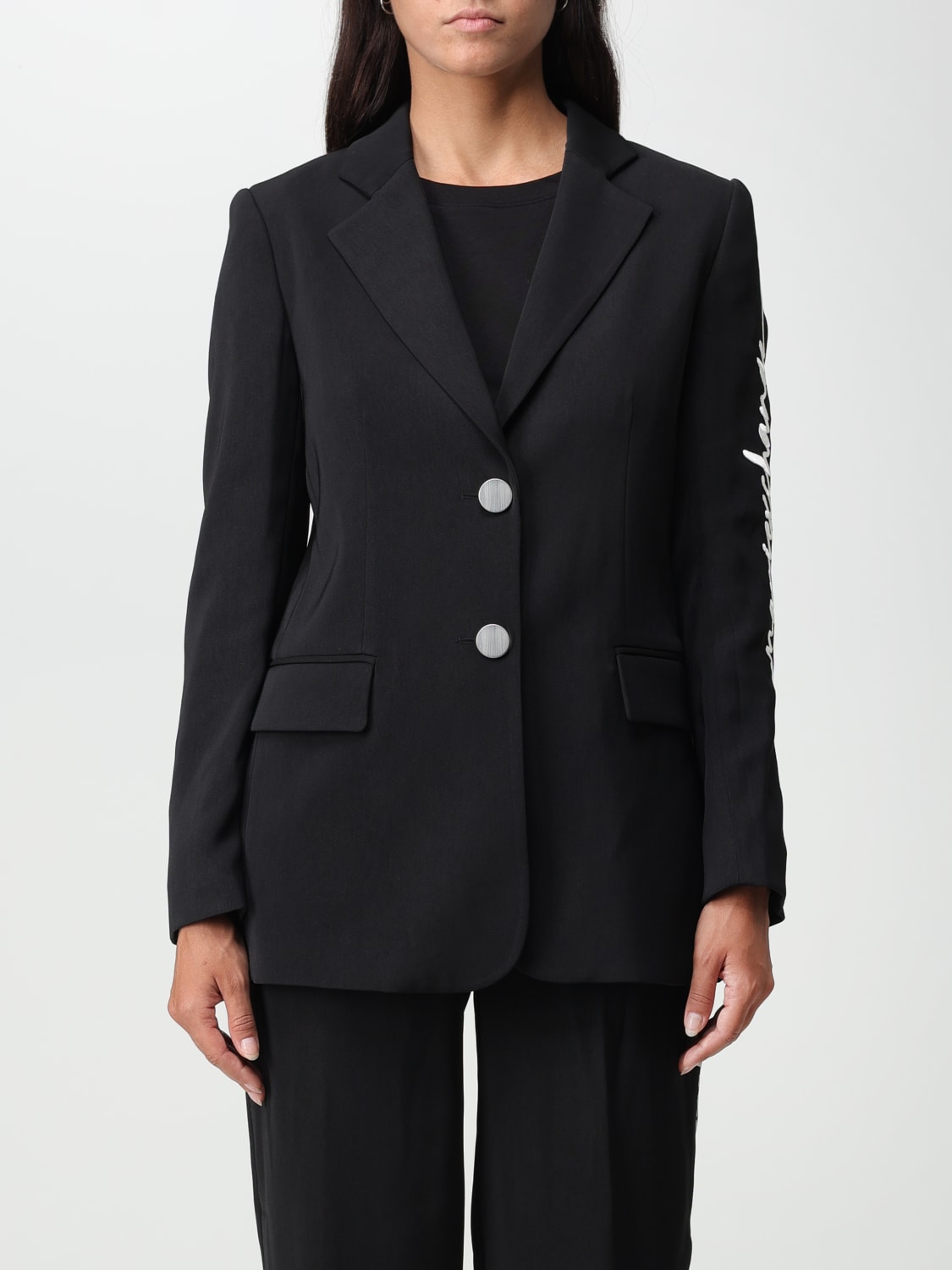 ARMANI EXCHANGE Blazer woman Black ARMANI EXCHANGE blazer