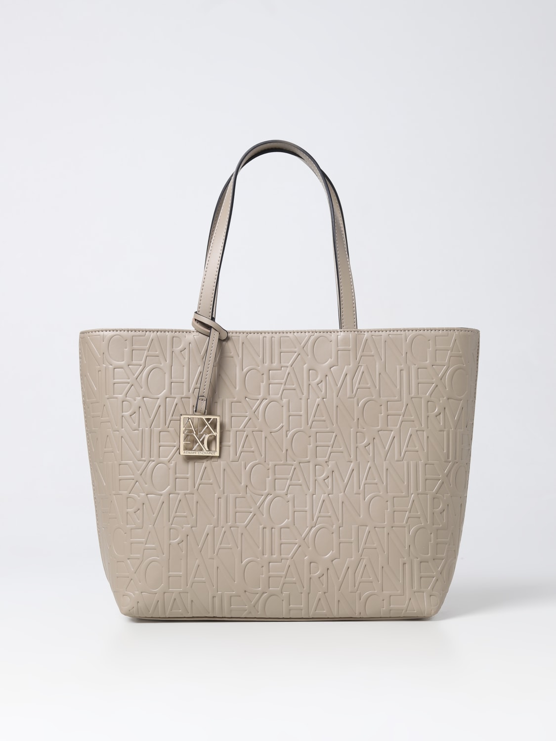 ARMANI EXCHANGE Shoulder bag woman Beige ARMANI EXCHANGE tote