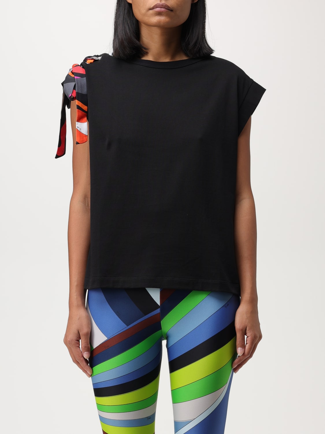 Emilio Pucci Leggings In Black