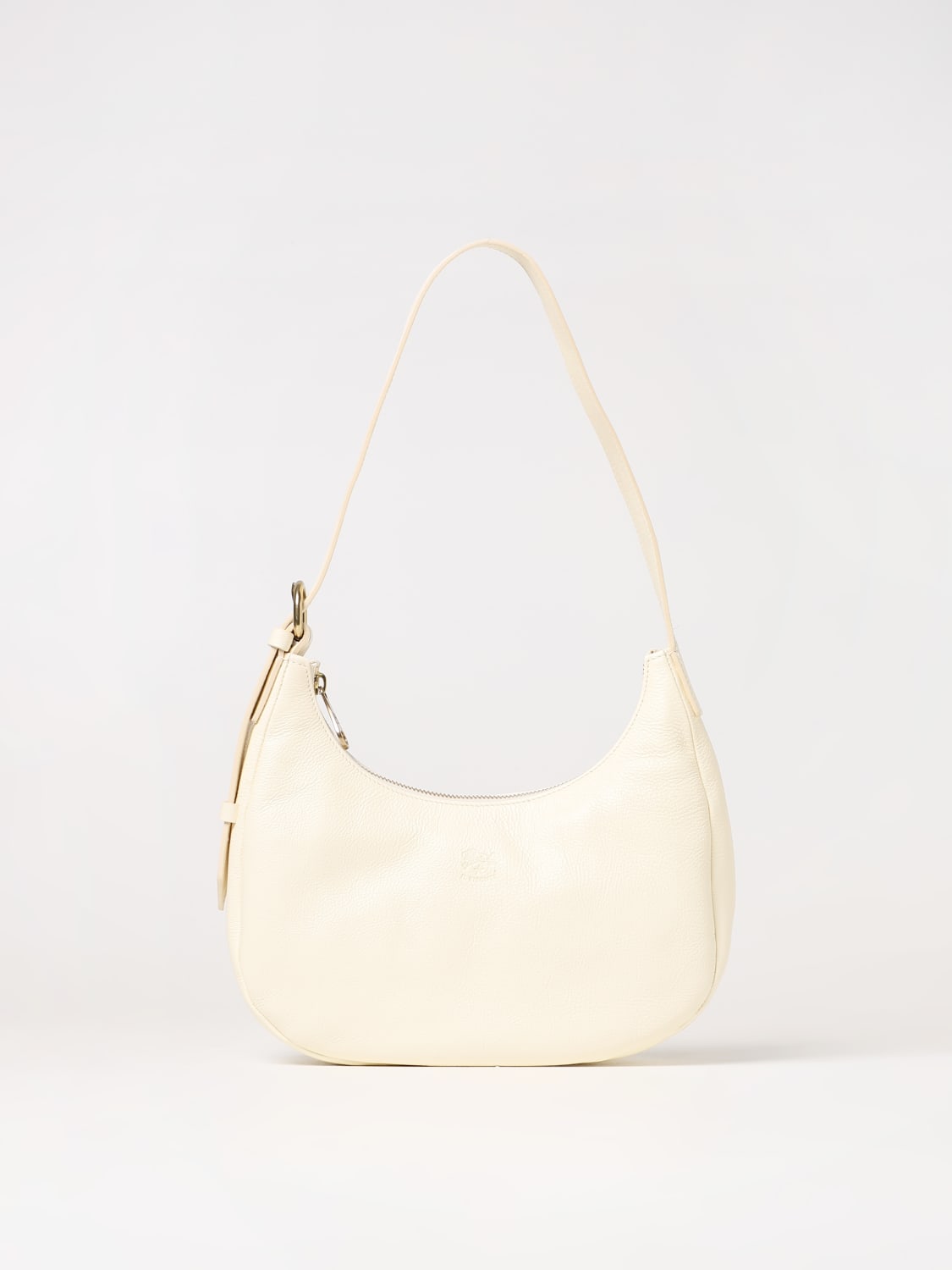 IL BISONTE: bag in volonata leather - Yellow Cream | IL BISONTE