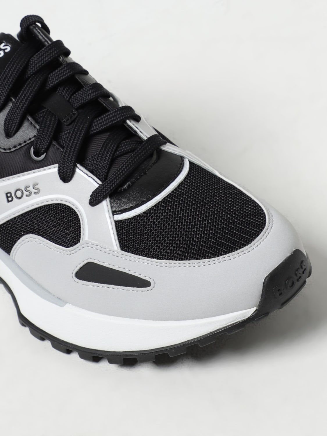 BOSS: sneakers for man - Grey  Boss sneakers 50503949 online at