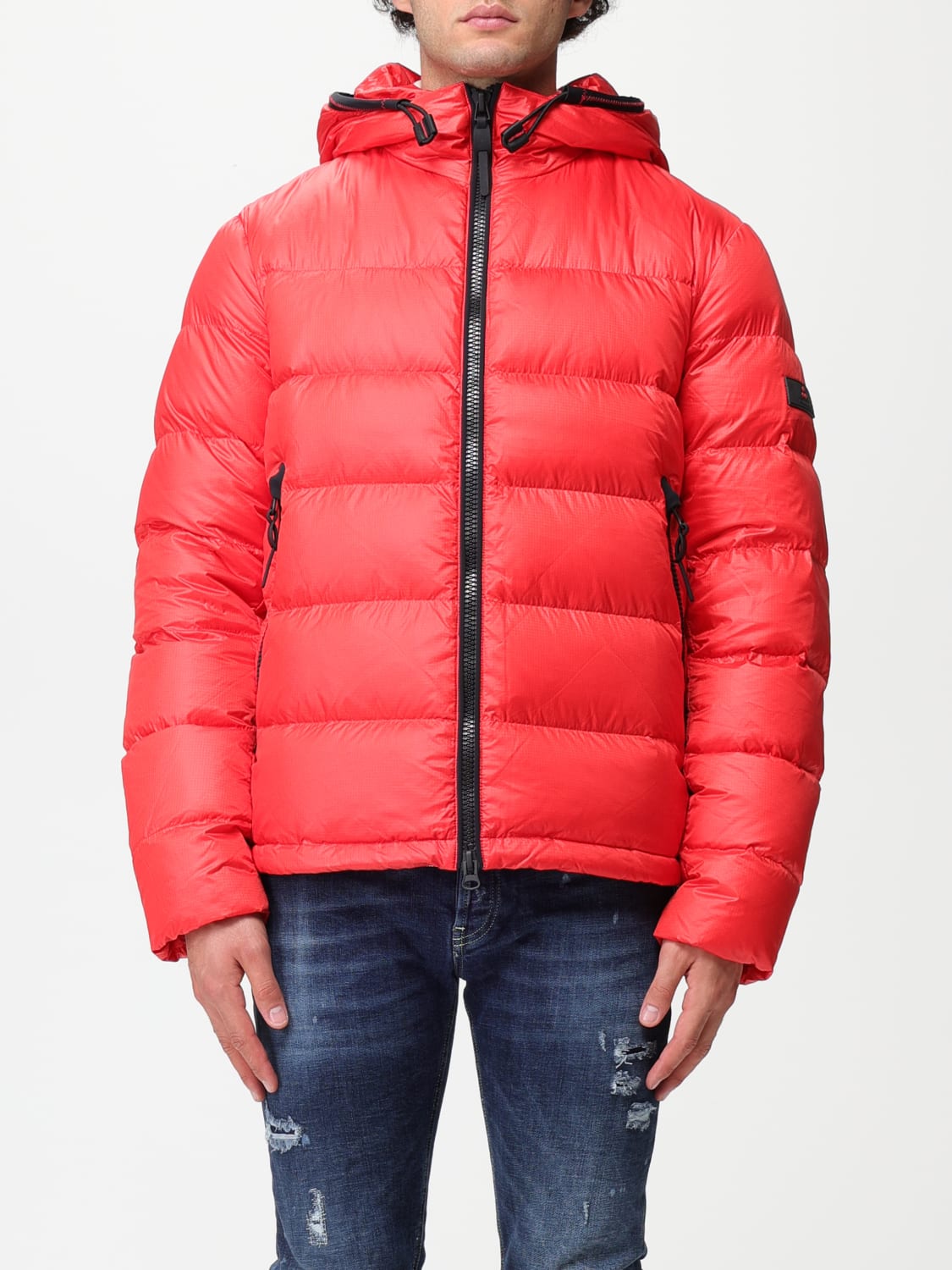 PEUTEREY: Jacket men - Red | PEUTEREY jacket PEU483001181864 online at ...
