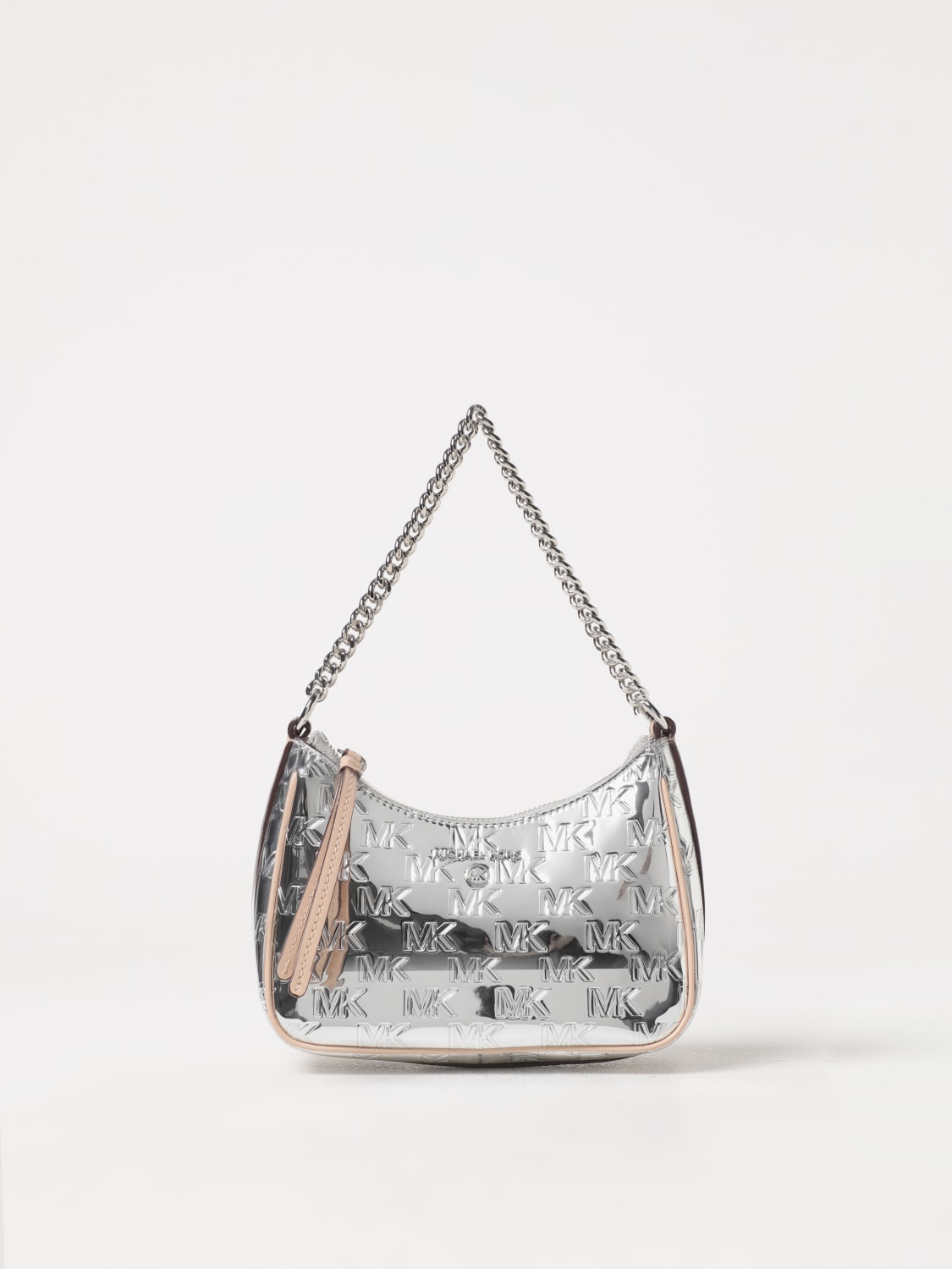 White and silver michael kors online purse