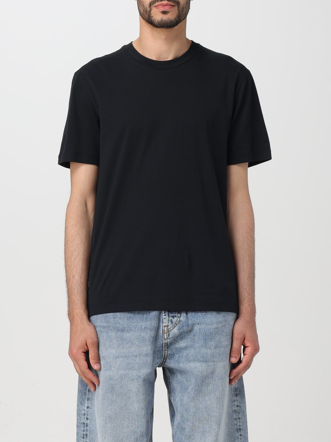 BRIONI: T-shirt men - Black | BRIONI t-shirt UJPL0LOA613 online at ...