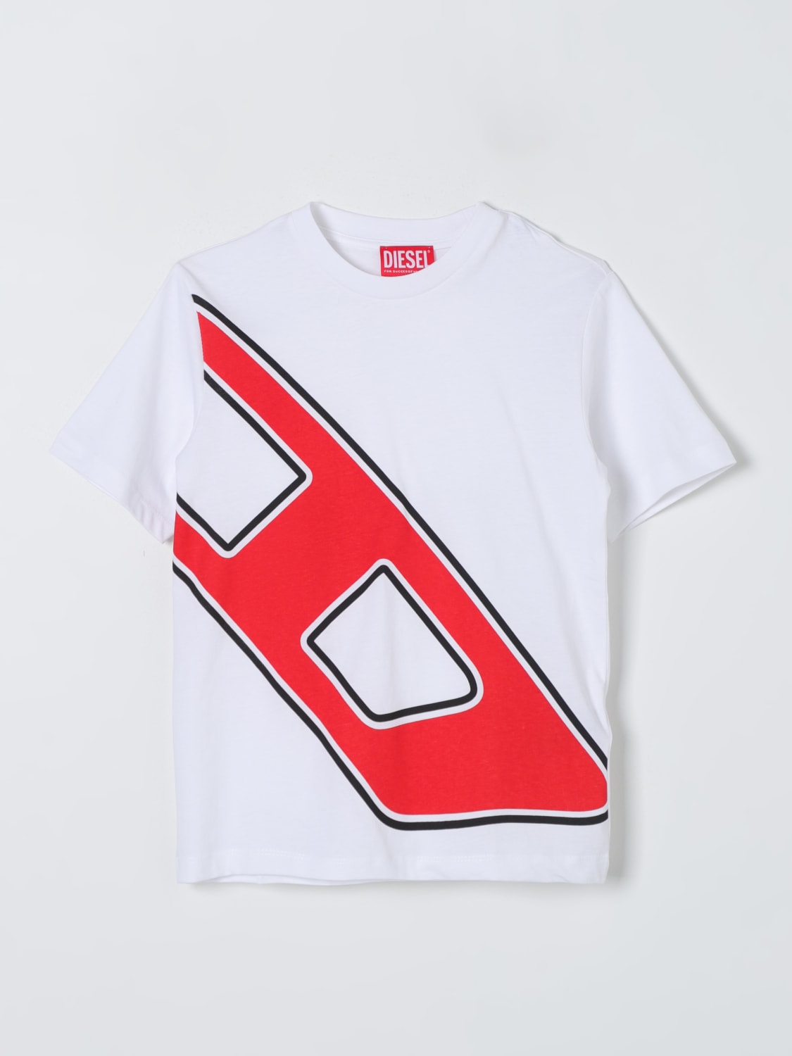 DIESEL: t-shirt for boys - White | Diesel t-shirt J01905KYAYD