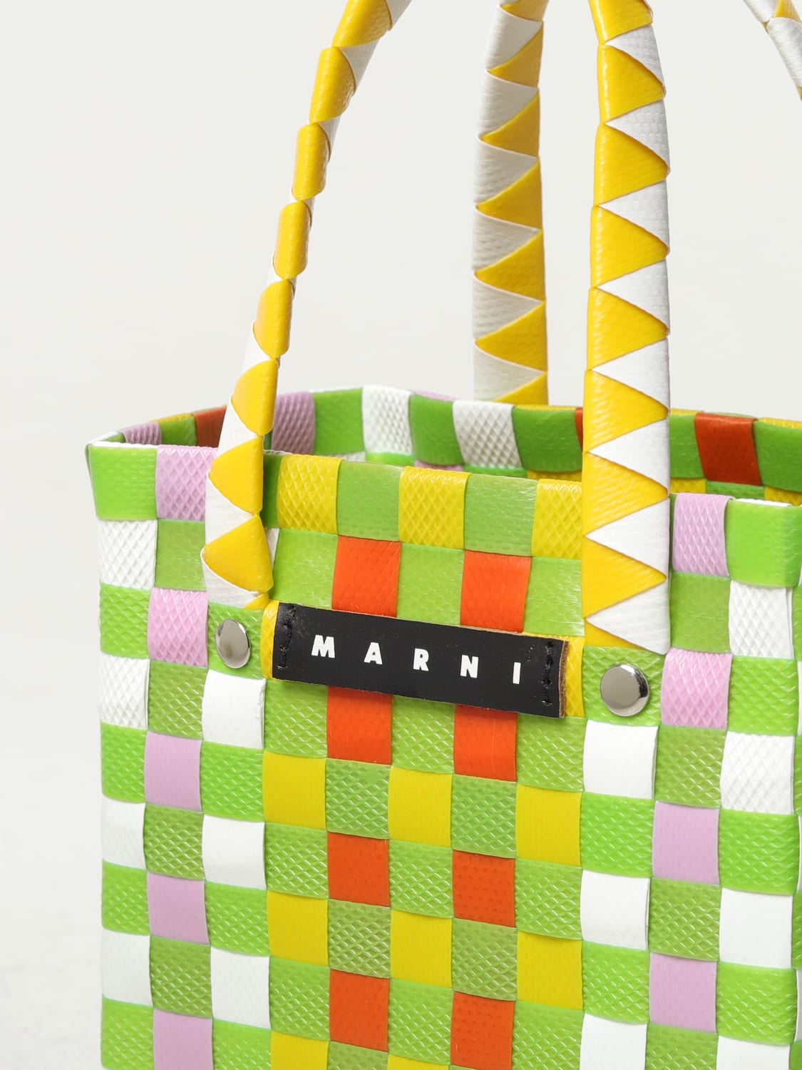 Marni bag in woven polypropylene