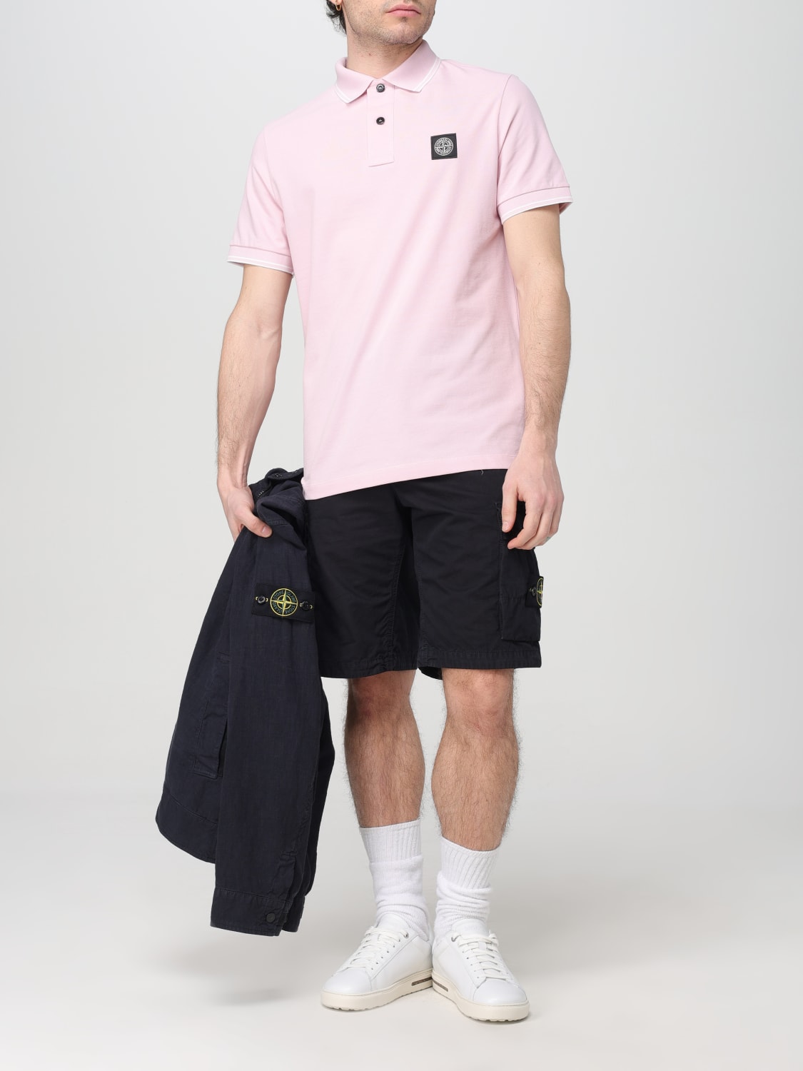 Stone island jumper and shorts online set