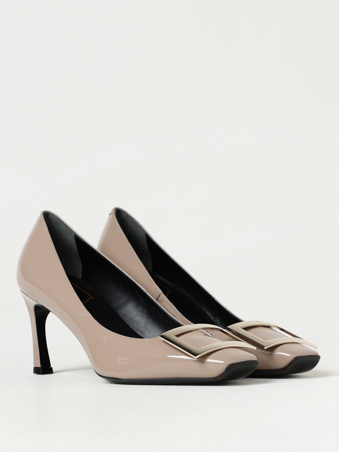 ROGER VIVIER: Shoes woman - Dove Grey | ROGER VIVIER pumps ...