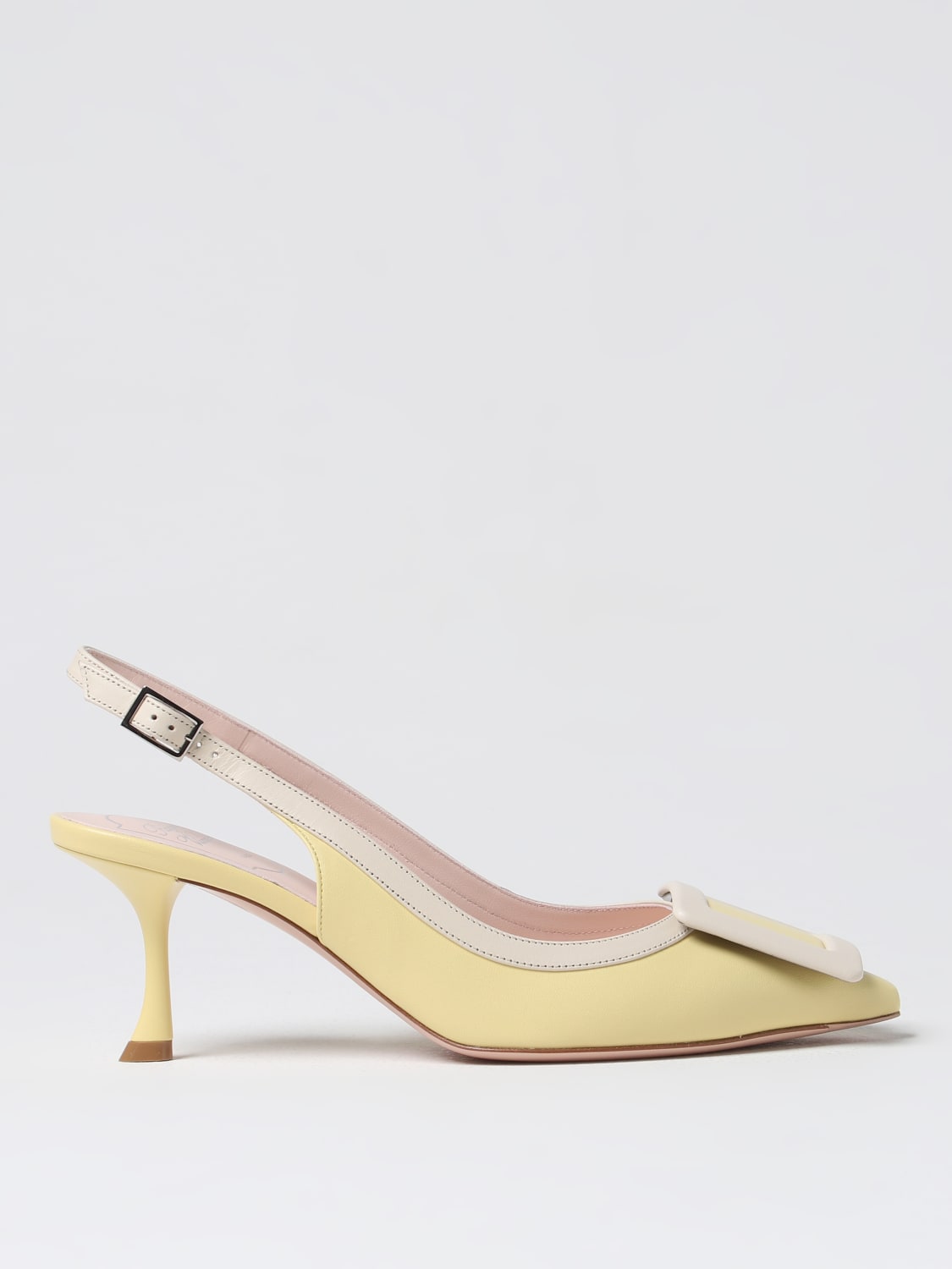 Roger vivier discount yellow shoes