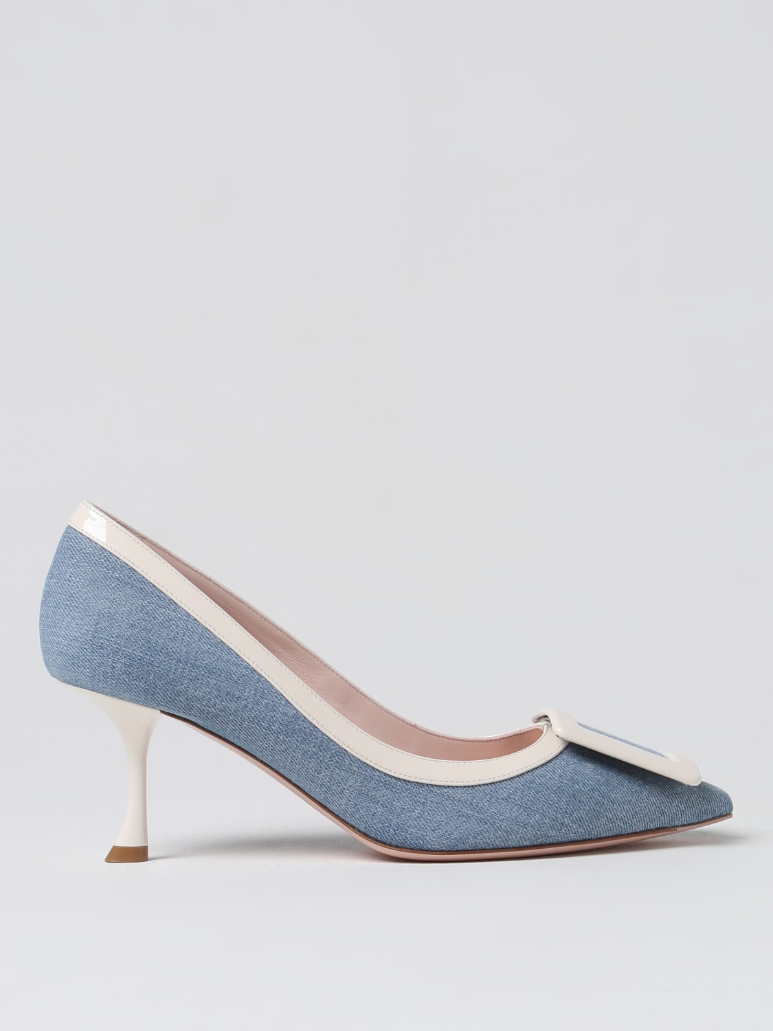 Roger vivier denim on sale shoes