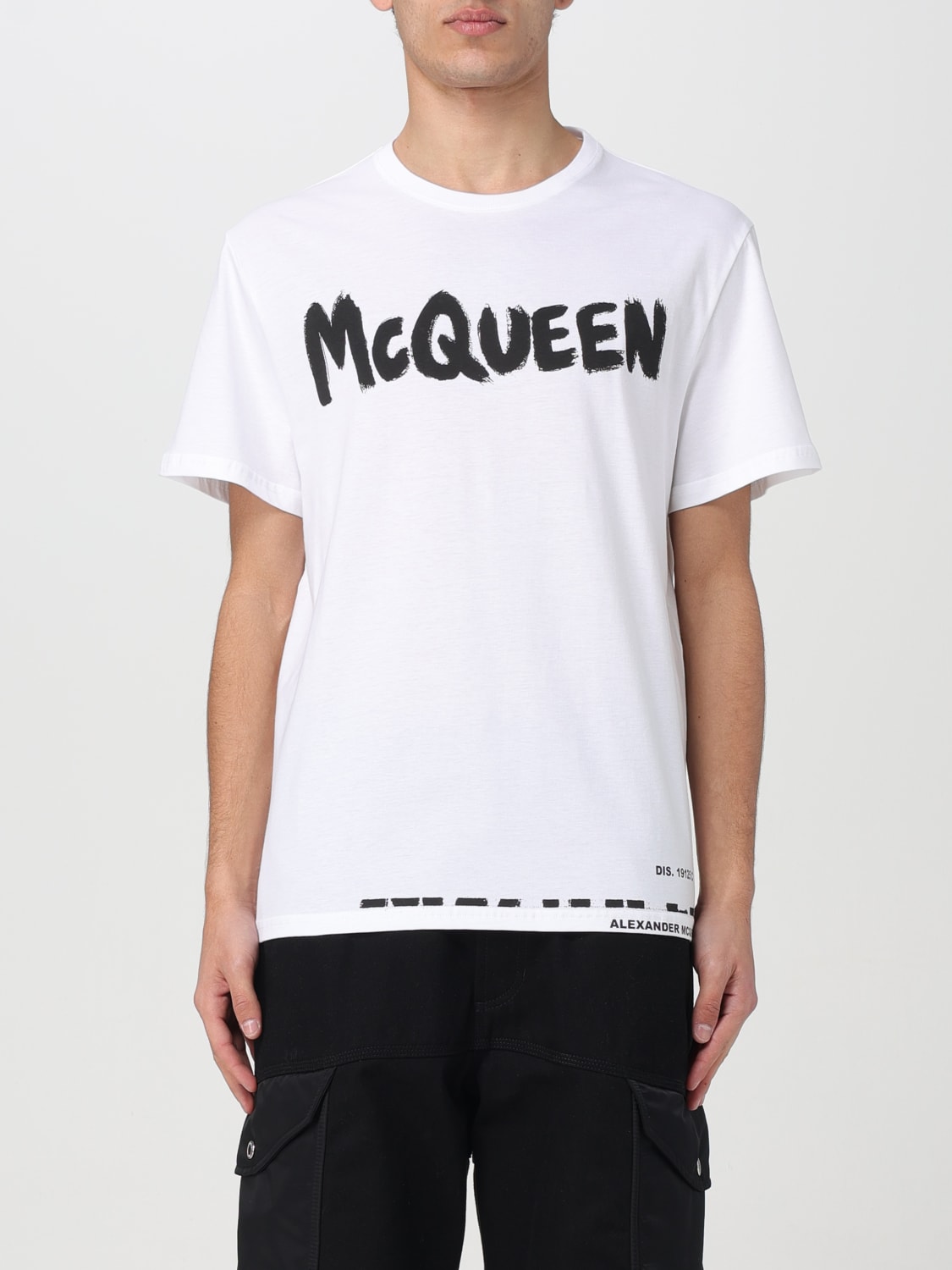 ALEXANDER MCQUEEN：Tシャツ メンズ - ホワイト | GIGLIO.COM