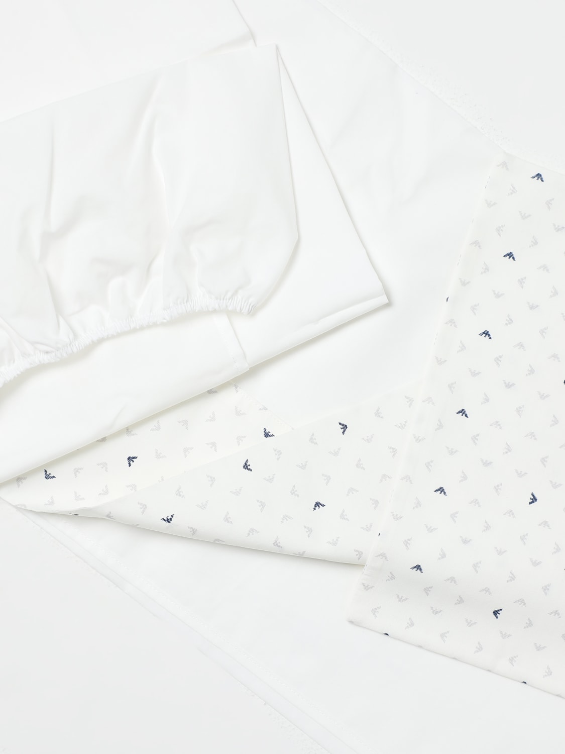 EMPORIO ARMANI KIDS sheets for kids White Emporio Armani Kids