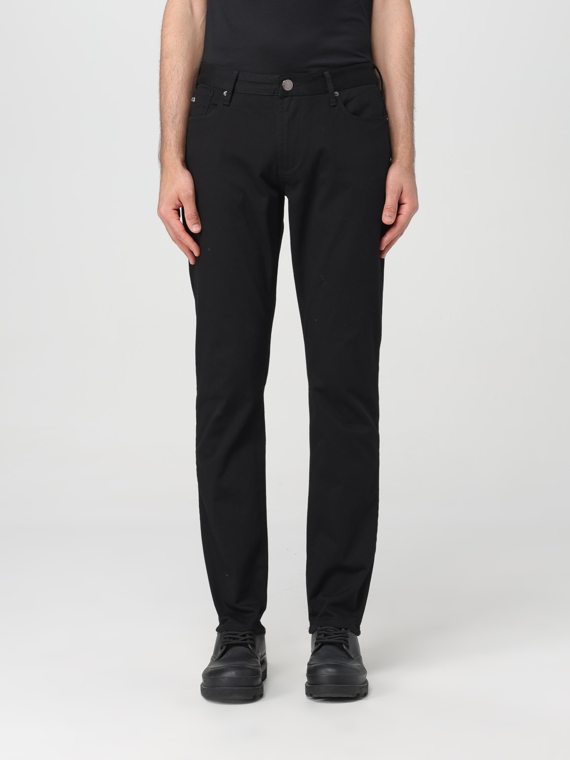 EMPORIO ARMANI Pants men Black EMPORIO ARMANI pants