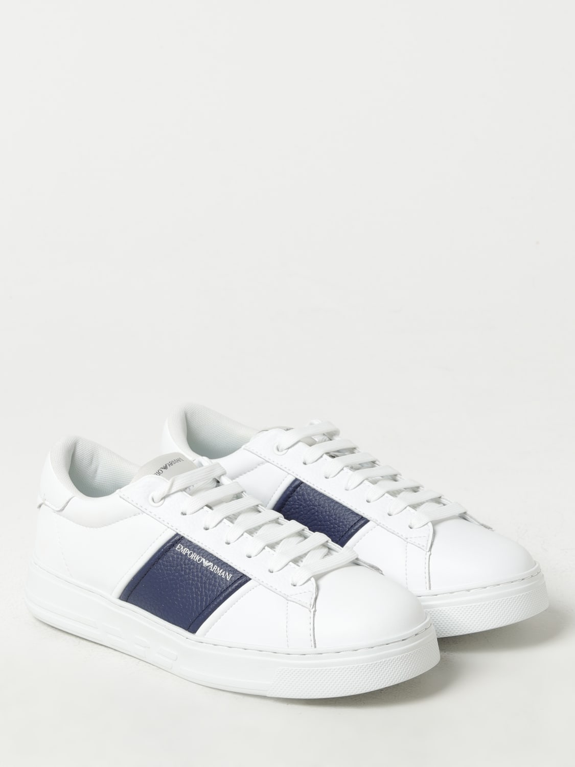 EMPORIO ARMANI Sneakers men White 1 EMPORIO ARMANI sneakers