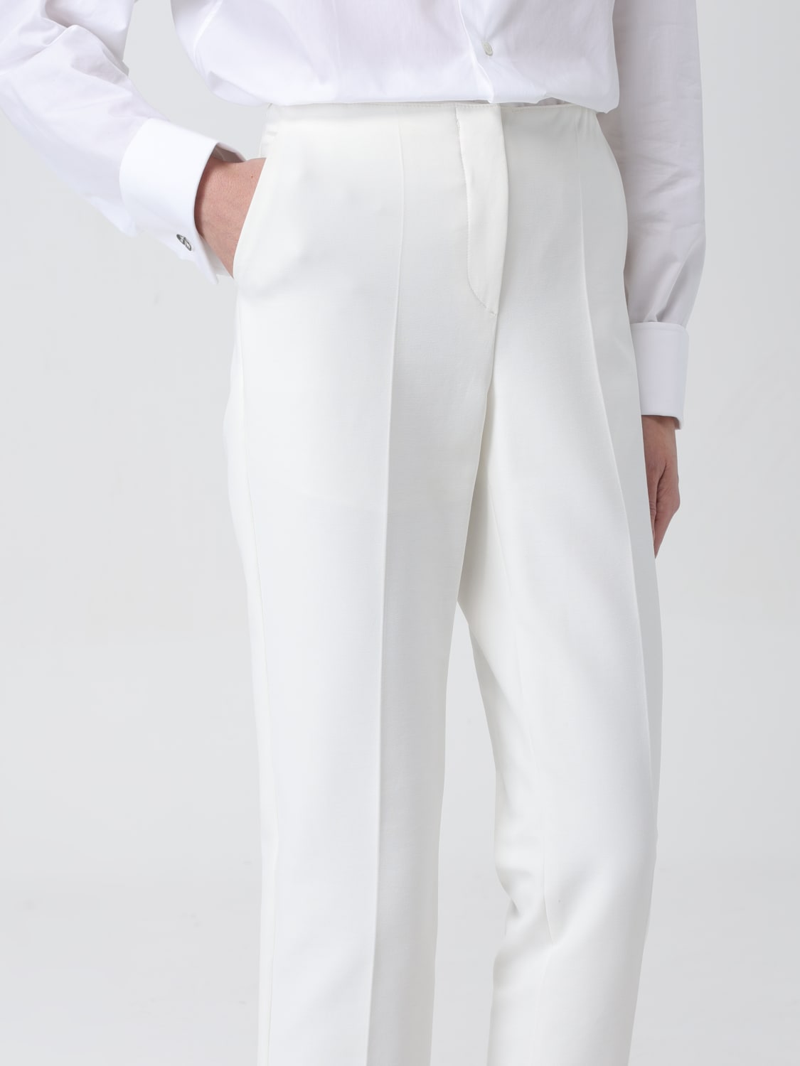 EMPORIO ARMANI pants for woman White Emporio Armani pants