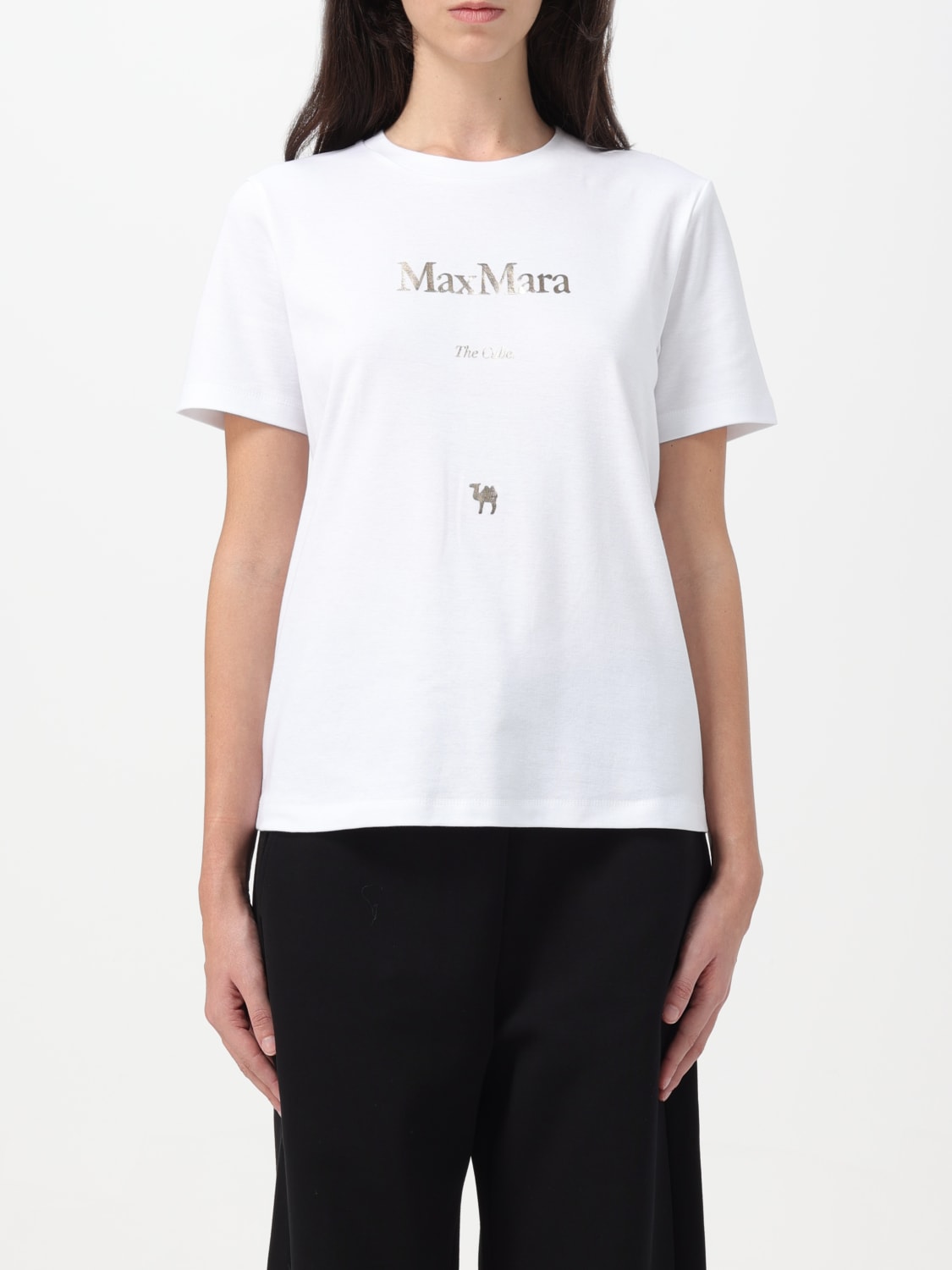 S MAX MARA：Tシャツ レディース - ホワイト | GIGLIO.COMオンラインの