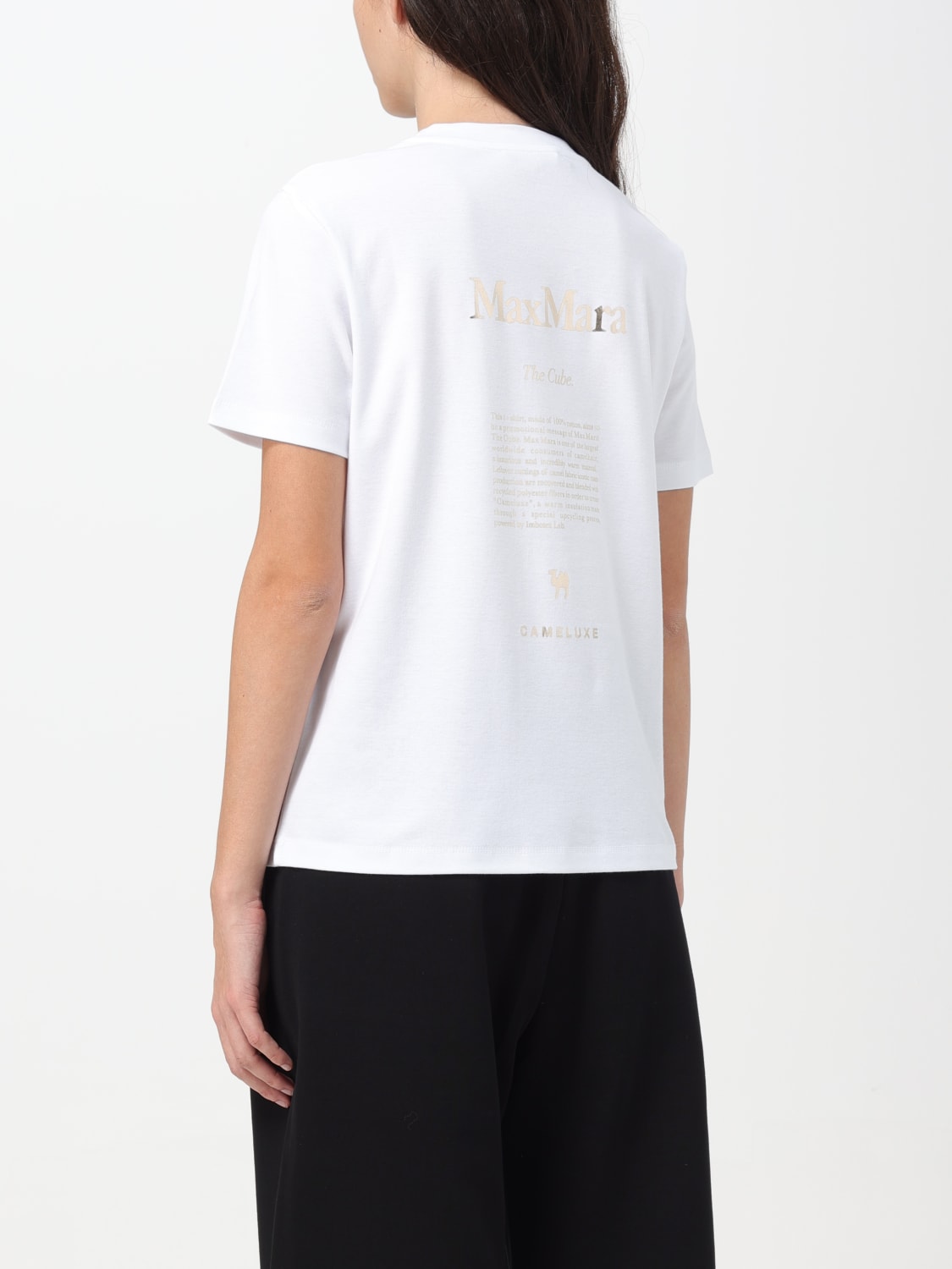S MAX MARA：Tシャツ レディース - ホワイト | GIGLIO.COMオンラインの 