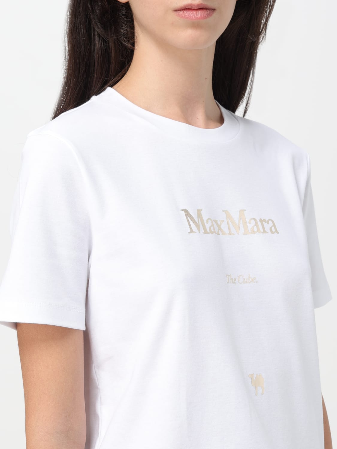 S MAX MARA：Tシャツ レディース - ホワイト | GIGLIO.COMオンラインの