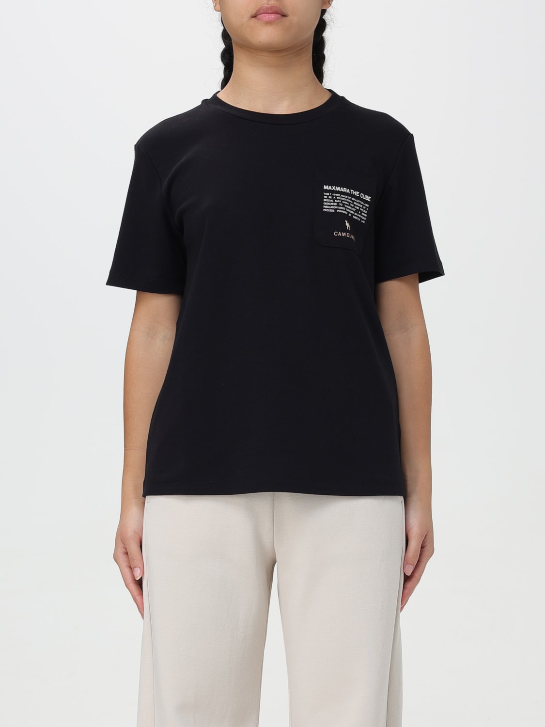 'S MAX MARA: T-shirt woman - Black | 'S Max Mara t-shirt 2419971021600 ...