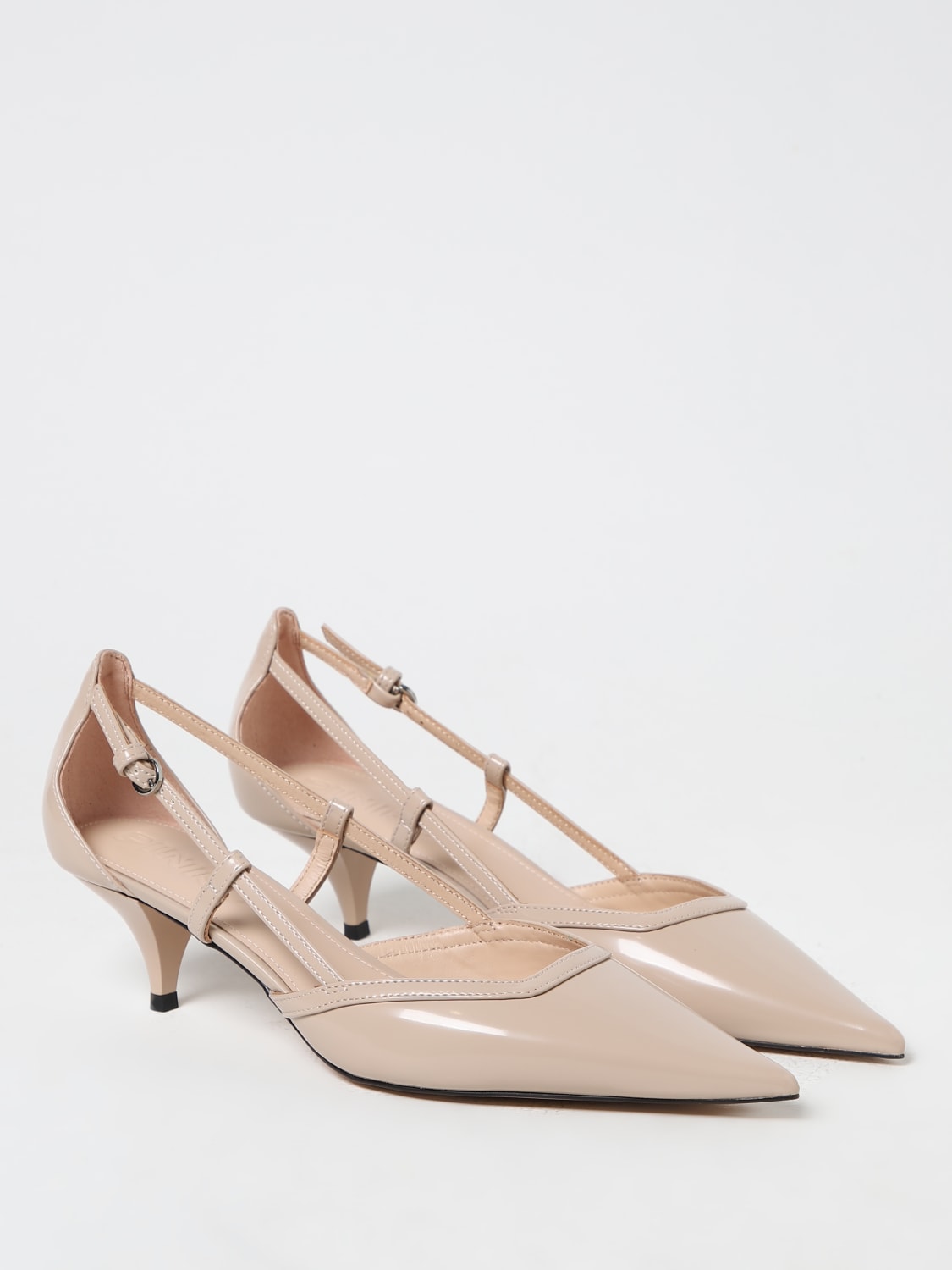 Blush kitten heel store pumps