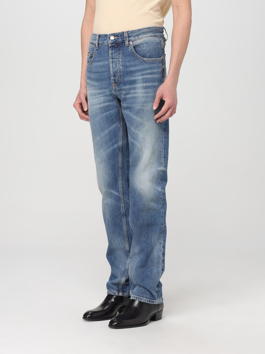 SAINT LAURENT: Jeans men - Denim | SAINT LAURENT jeans 757190Y09XB ...