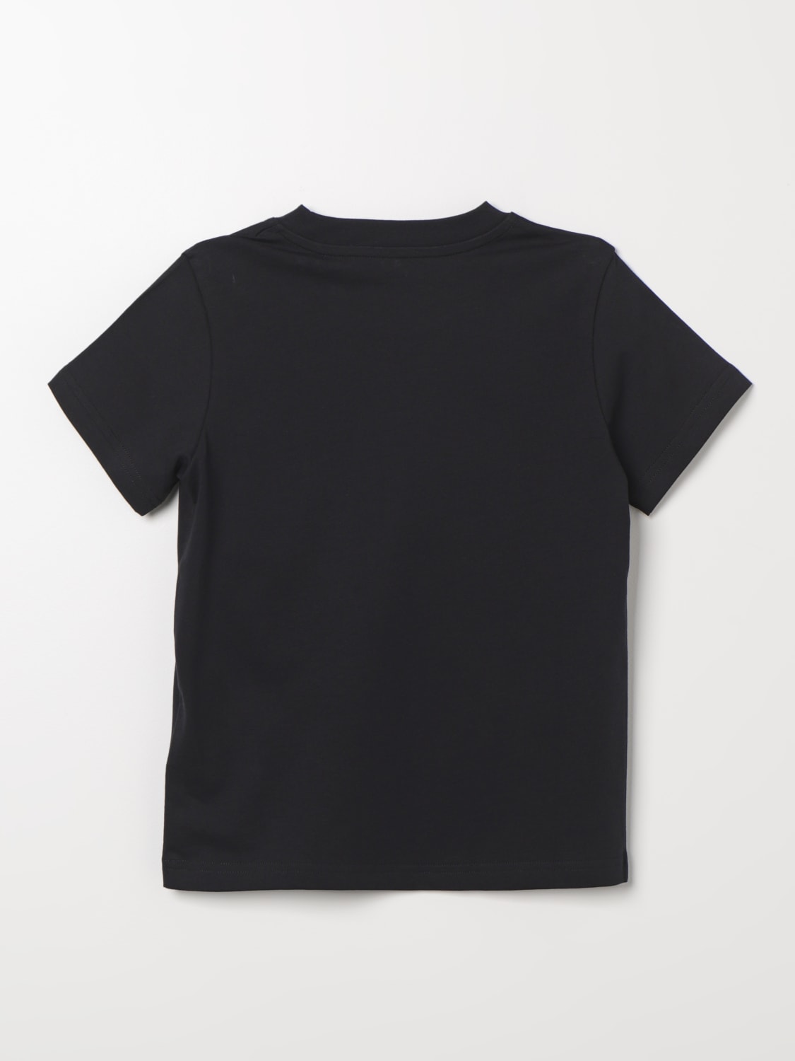 MONCLER：Tシャツ ボーイ - ブラック | GIGLIO.COMオンラインのMONCLER