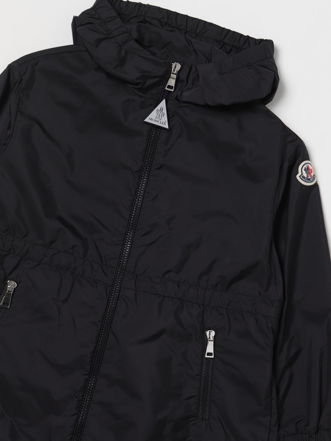 MONCLER: Jacket kids - Black | MONCLER jacket 1A001135968E online at ...