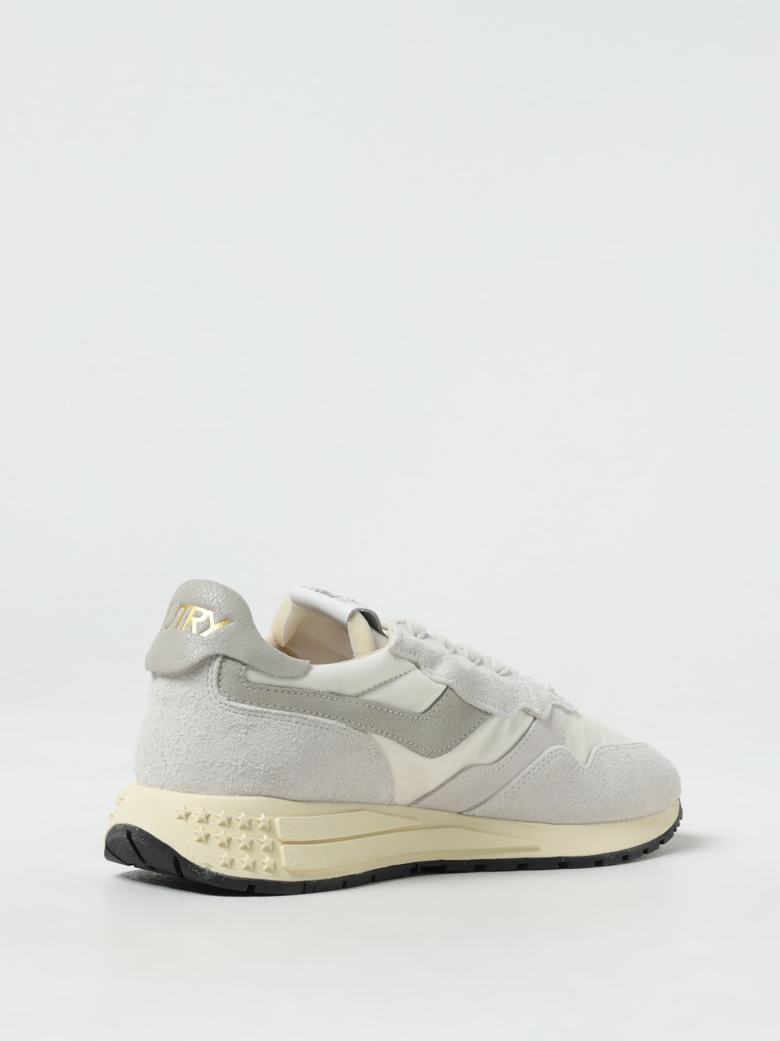 AUTRY: Reelwind sneakers in nylon and suede - White