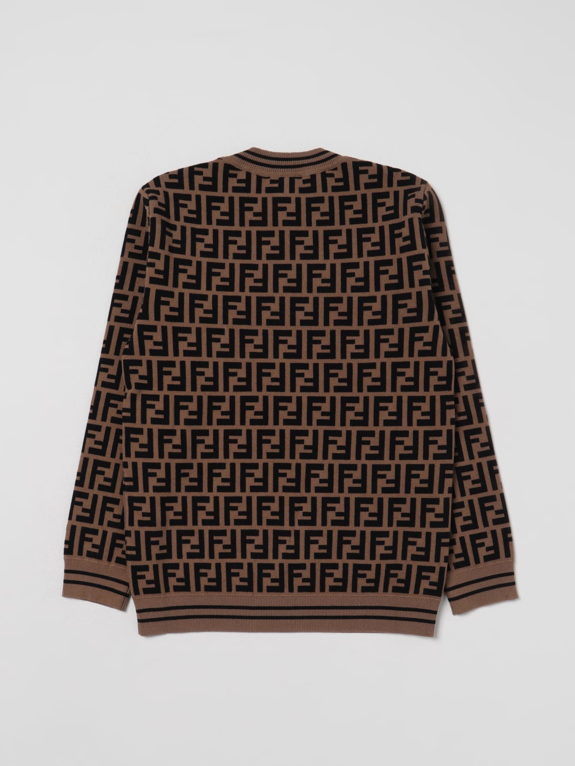 Fendi zip up discount sweater