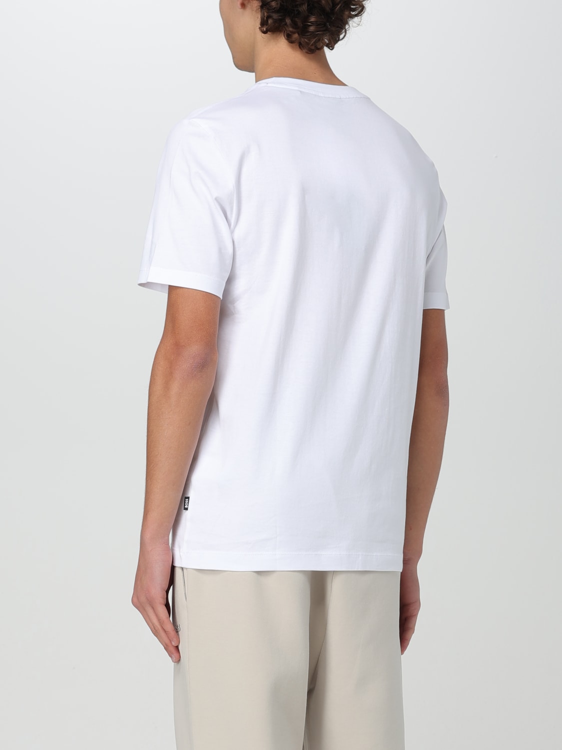 BOSS: T-shirt men - White | BOSS t-shirt 50506923 online at GIGLIO.COM