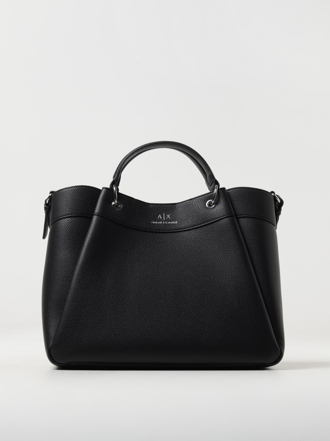 ARMANI EXCHANGE tote bags for women Black Armani Exchange